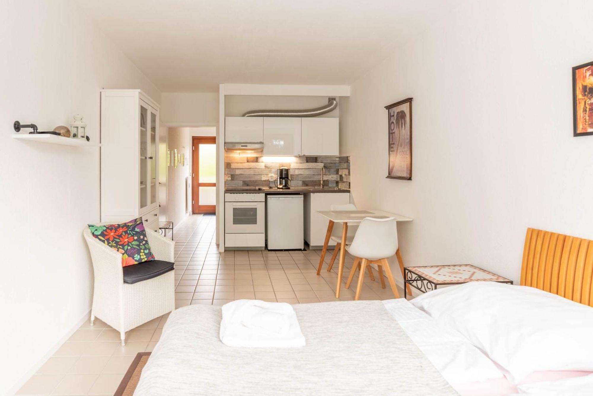 Ferienwohnung Kajuete 19 Schilksee Bagian luar foto